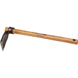 Magni, Gartenhandwerkzeug, Handhäulein geschmiedet - mit rundem Auge - Eschenstiel ca. 40 cm - Gewicht 540 g - Krumpholz Garten
