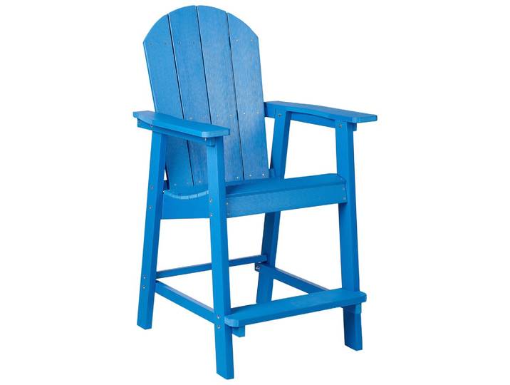 GARTEN-BARSTUHL Blau Adirondack