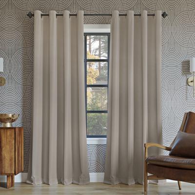 Sun Zero Oslo Theater Grade Extreme Total Blackout Grommet 1-Piece Curtain Panel, Single Panel