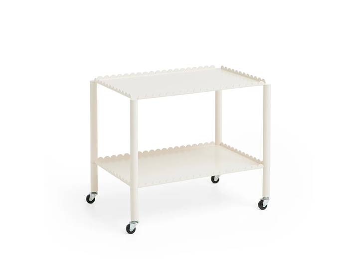 HAY - Arcs Trolley niedrig, eggshell