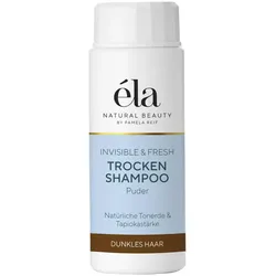 2x Éla Natural Beauty, Shampoo, Trockenshampoo Puder Dunkles Haar (Trockenshampoo, 55 g)