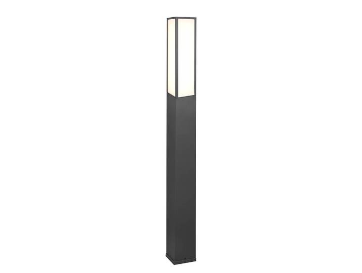 Borne éclairage extérieur Fuerte II 15 x 155 x 15cm Noir