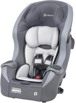Baby Trend Trooper SLIM 3-in-1 Convertible Car Seat, Dash Grey