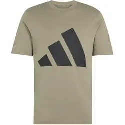 adidas Essentials Big Logo T-Shirt Herren KF2332 - silver pebble/black M