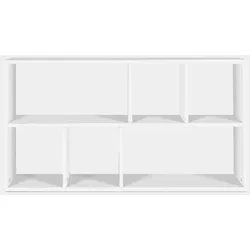 BÜCHERREGALE MOSAICO 150,5 / 80,5 / 34 cm Weiß