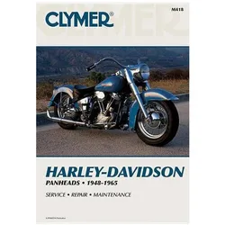 Clymer Harley-Davidson H-D Panheads 48-65: Service, Repair, Maintenance, Ratgeber von E. Scott, Ron Wright