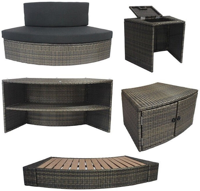 Mobilier pour Spa Netspa Vita 140 - 5 modules