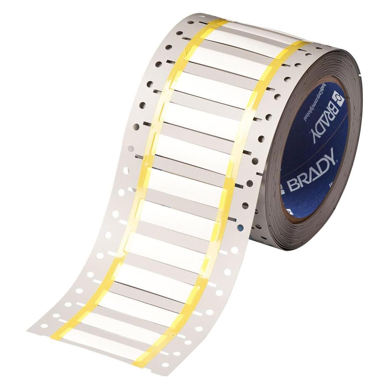 Brady 2HT-250-2-WT-S, hitzebeständige Permasleeve, wärmeschrumpfendes Polyvinylfluorid, Weiss, 50,8 (2HT-250-2-WT-S)
