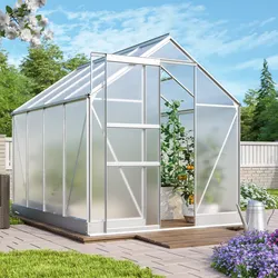 Vitavia Gewächshaus "Apollo 5000",aluminium eloxiert,5,0 m2