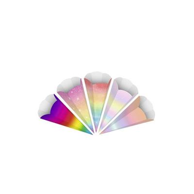 URSUS Schultüten Regenbogen, 20 cm, 5er Set