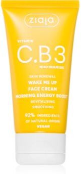 Ziaja Vitamin C.B3 Niacinamide creme de dia energizante para despertar de imediato 50 ml. Vitamin C.B3 Niacinamide