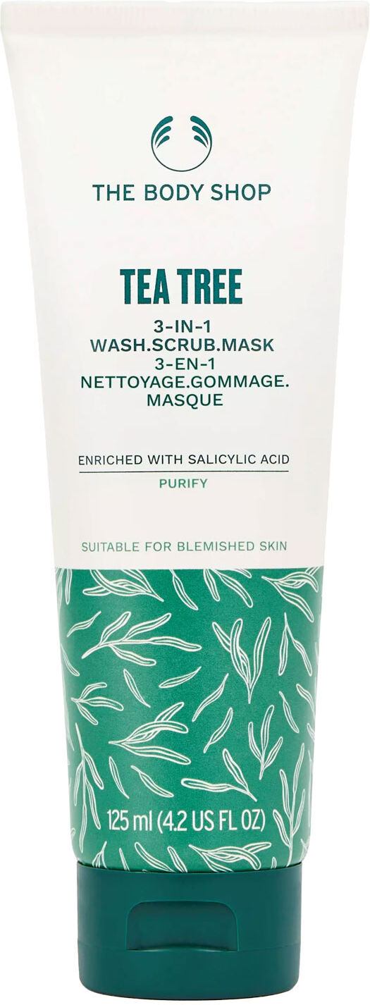 THE BODY SHOP Tea Tree 3-in-1 Wash Mask Scrub 125ml