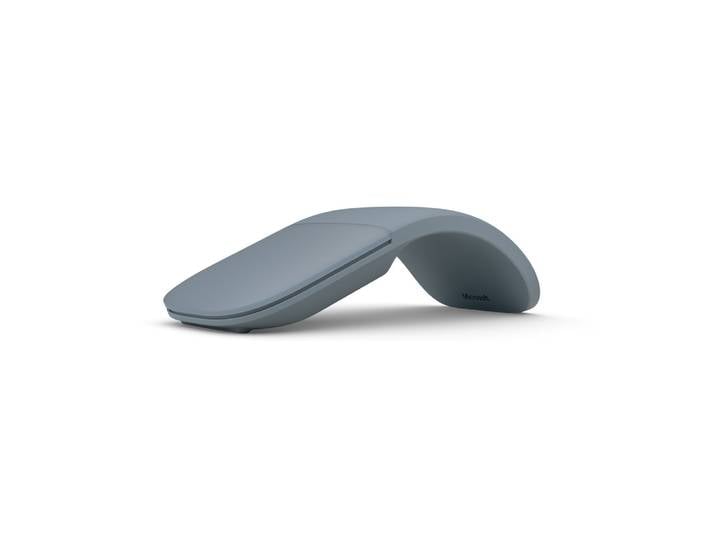 Microsoft Surface Arc Mouse, Ambidextre, BlueTrack, Bluetooth, 1800 DPI, Bleu EP2-32760
