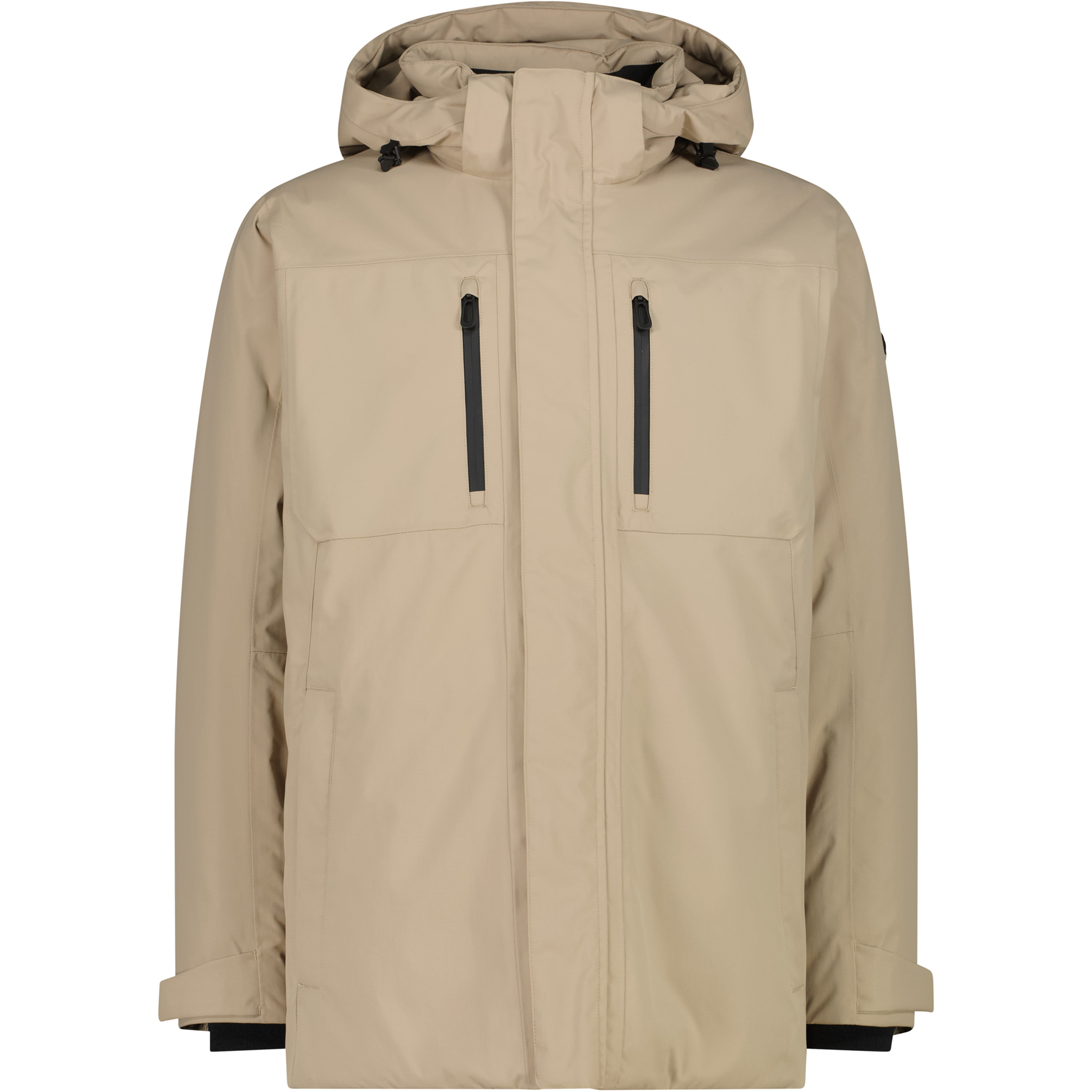CMP Zip Parka Herren Parkas & Mäntel beige Größe XXL Skifahren