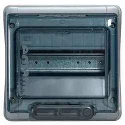 Legrand 601978 Aufputz Feuchtraumverteiler Plexo3 IP65 IK09 1-reihig 8Module
