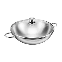 KOPF Edelstahl-Wok "Josie"