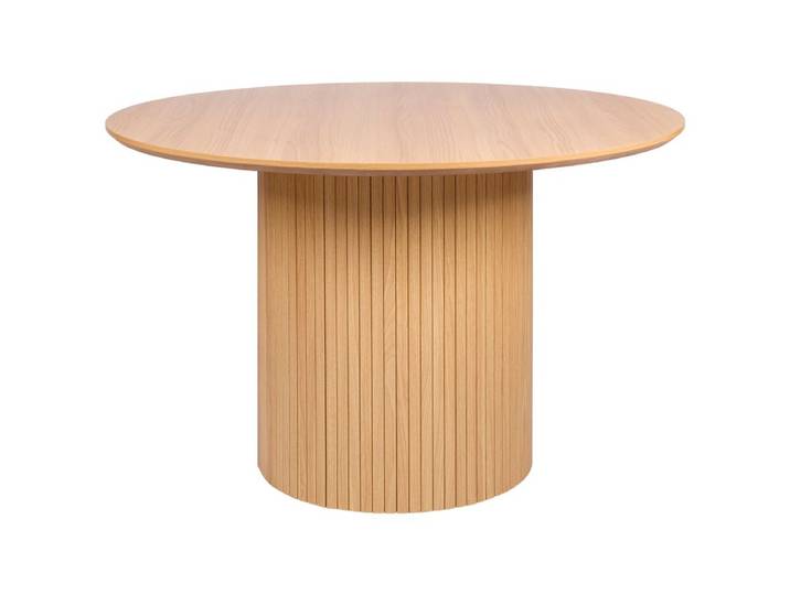 Table ronde OSAKA imitation chêne