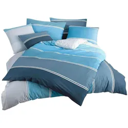 Traumschlaf, Bettwäsche, Aqua (Bettwäsche Set, 80x80 cm)