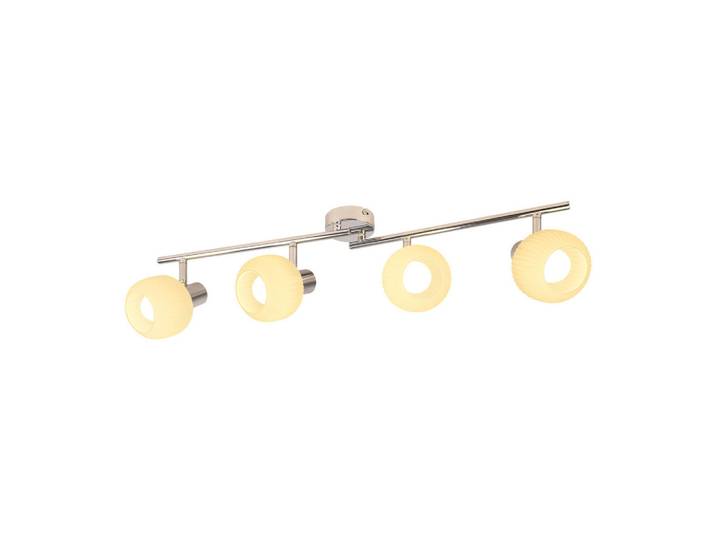 Nettlife Deckenstrahler Fletcher 4-flammig 70/10/16.5 cm, Weiß, Metall, E14, 10x16.5x70 cm, Lampen & Leuchten, Innenbeleuchtung, Spots & Strahler, Deckenspots