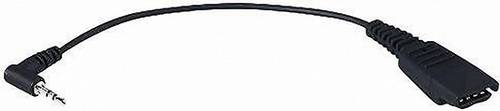 Jabra QD Telefon-Headset-Kabel Schwarz