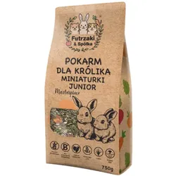 Futrzaki & Co. – Miniaturkaninchen Junior 750 g – Futter für Miniaturkaninchen im Junioralter
