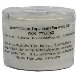 Kinesiologie Tape 5x5 Wei