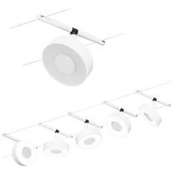 Paulmann WS DC Circle Seil-Komplettsystem Weiß (matt), Chrom 94477