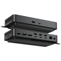 Dell Pro Thunderbolt 5 Smart Dock SD25TB5 Dockingstation | 300 W Leistung | 2,5 GbE LAN | Thunderbolt 5