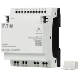 Eaton 197513 Ein-/Ausgangserweiterung für easyE4, 24VDC, 8DI, 8DO-Transistor, Push-In EASY-E4-DC-16TE1P