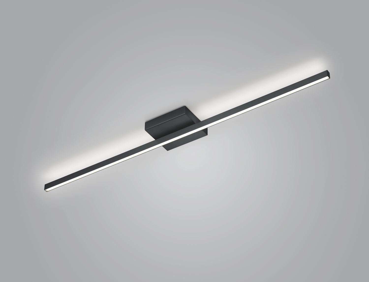 GKS Knapstein LED-Deckenleuchte NURI-1 schwarz 91.366.07 4250035831049