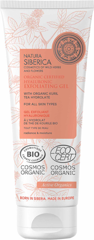 Natura Siberica Gel Exfoliante Hialurónico 75 ml