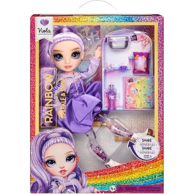Rainbow High Sparkle & Shine Fashion Dolls- VIOLA (Purple)
