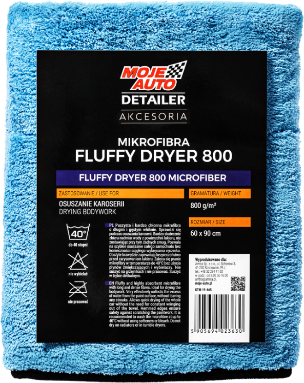 MOJE AUTO 19-665 Microfiber cloth