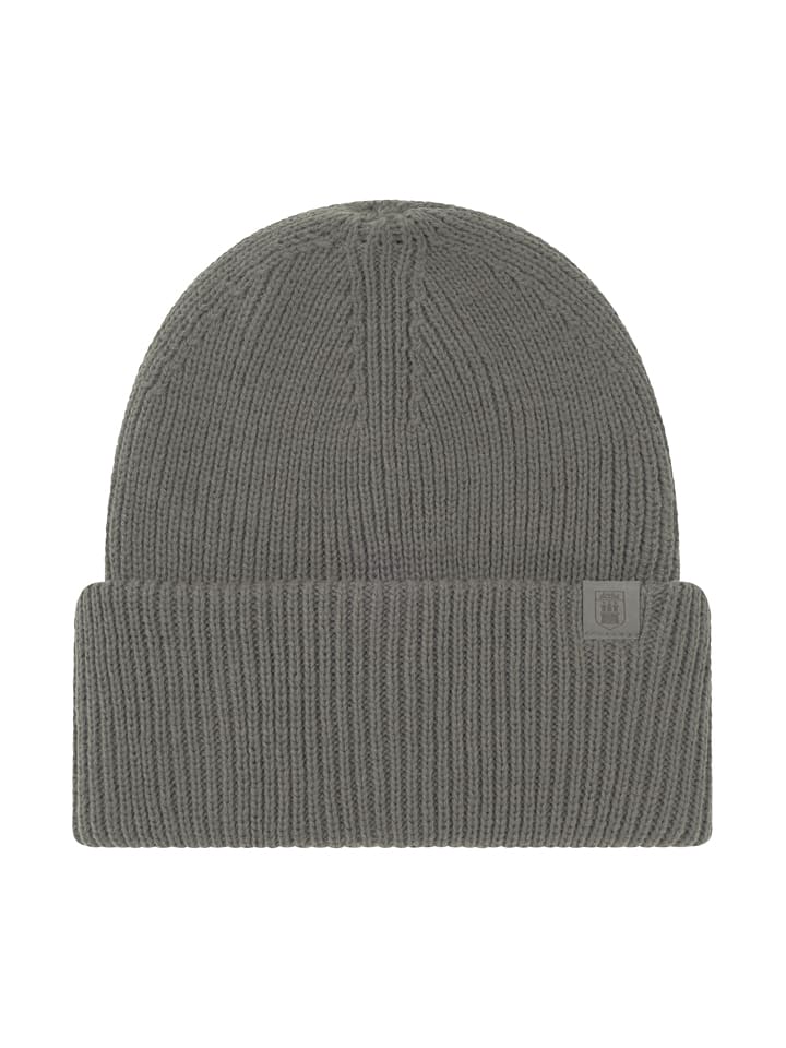 Derbe Mütze in Khaki/ Grau - onesize