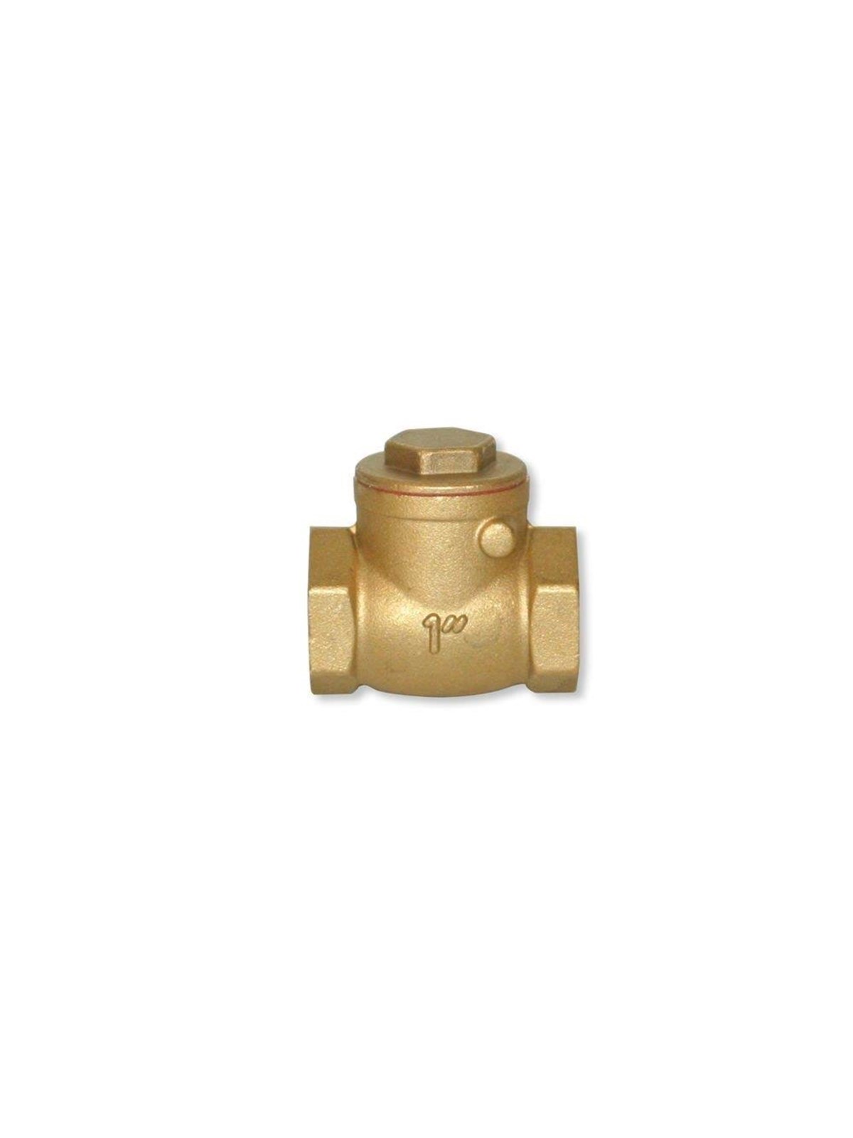 Pettinaroli Brass swing check valve with metal disc 1/2