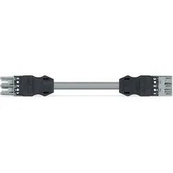 Wago 771-9993/005-403 konfektionierte Verbindungsleitung,Eca,Buchse Stecker,grau 7719993005403