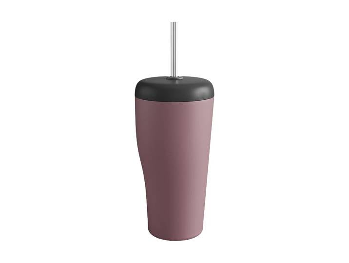 Georg Jensen Mug thermique Sky avec paille 40 cl Rose