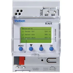 Theben 1349200 KNX 10-Kanal-Dämmerungschalter LUNA 134 KNX