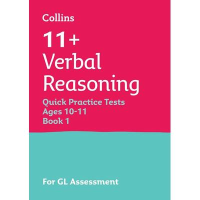 11+ Verbal Reasoning Quick Practice Tests Age 10-11 (Year 6) Set A, Taschenbuch von Letts 11, Collins Reference, 978-1-84419-916-7