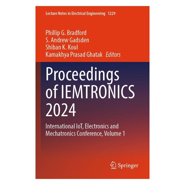 Umbreit Proceedings of IEMTRONICS 2024 (Englisch, Softcover) (72134441)