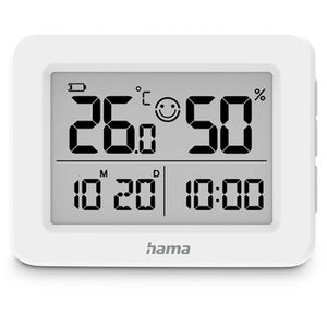 Hama Thermo-Hygrometer 00222231, Lefkada, digital, von -10 bis 50°C, innen