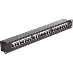 Delock 43295 Patch-Panel 483 mm (19) CAT 6 1 HE Schwarz
