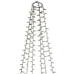 Konstsmide, Lichterkette, LED Baummantel Micro Compactlights (7.40 m)