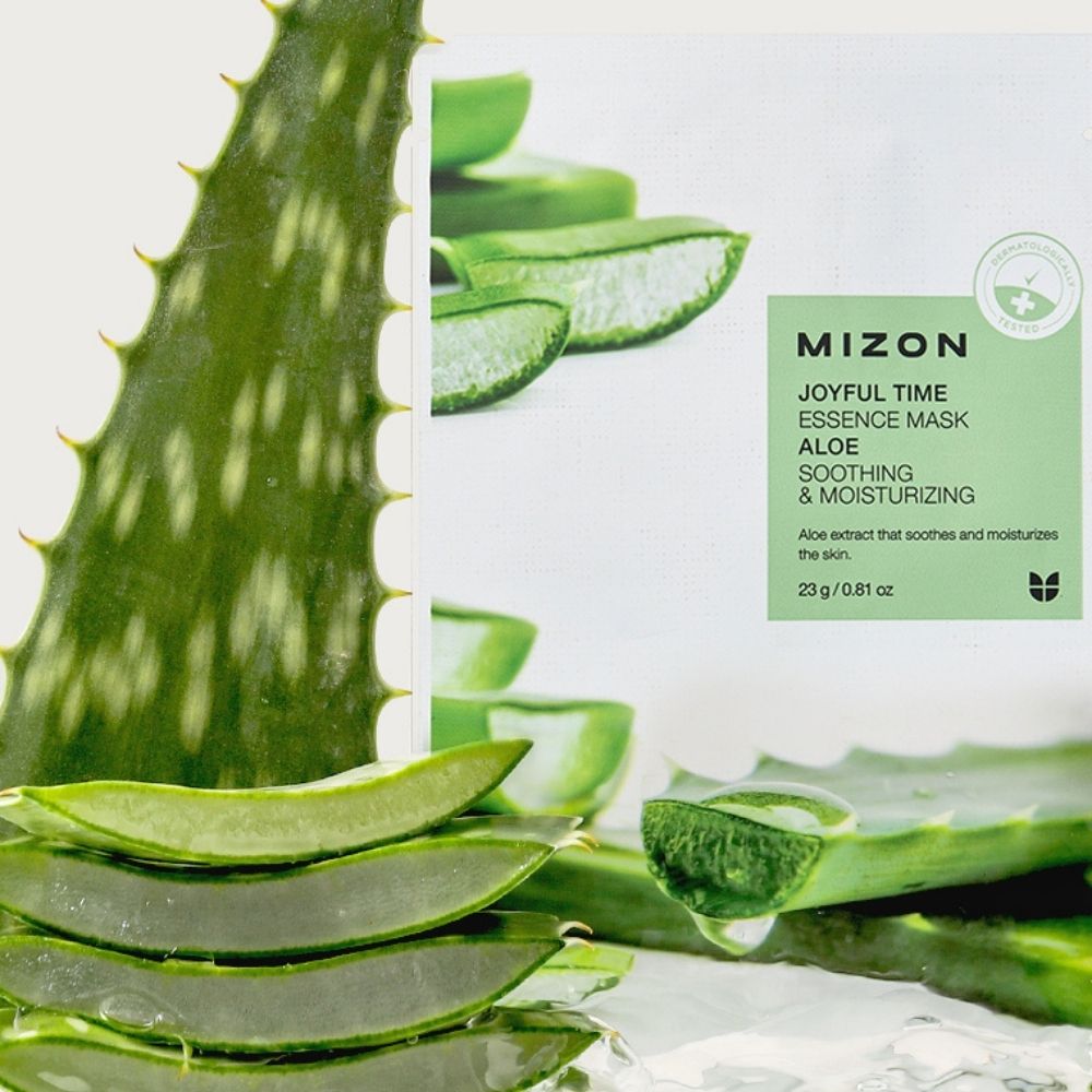 Mizon Joyful Time Essence Mask Aloe Vera Soothing & Moisture 1&nbsp;un.