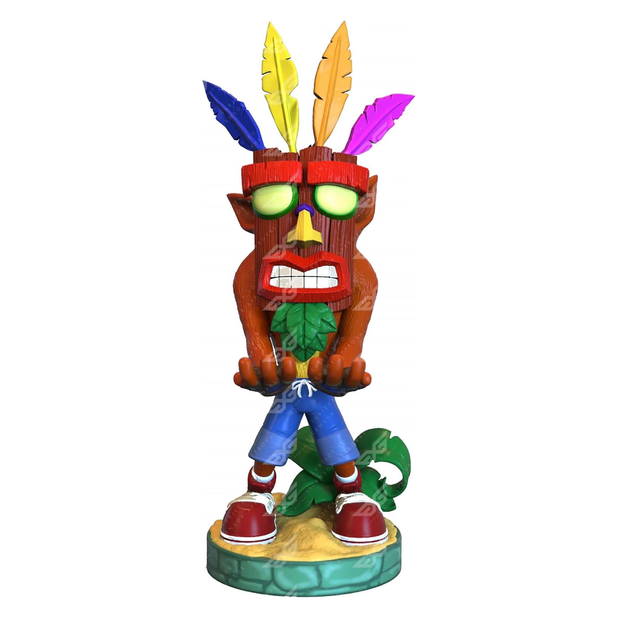 Exquisite Gaming Crash Bandicoot: Crash Aku Cable Guy (Mac, PC, PS4, PS5, Switch, Xbox 360, Xbox One S, Xbox Series X) (MER-2664)