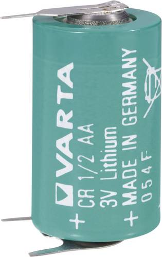 Varta CR1/2 AA SLF Spezial-Batterie CR1/2AASLF U-Lötpins Lithium 3V 970 mAh 1St.