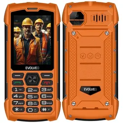 Evolveo StrongPhone H1 orange / 2,8" / Dual-SIM / IP68 (2.80"), Tastenhandy, Orange