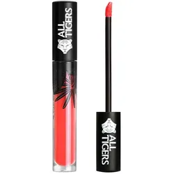 All Tigers, Lippenstift + Lipgloss, Natural & vegan Gloss - 701 ORANGE CORAL (701)