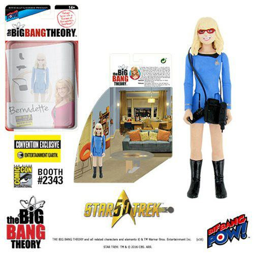 Bif Bang Pow! Actiefiguur Bernadette TOS EE Exclusive uit The Big Bang Theory met diorama, 10 cm, BBP17119