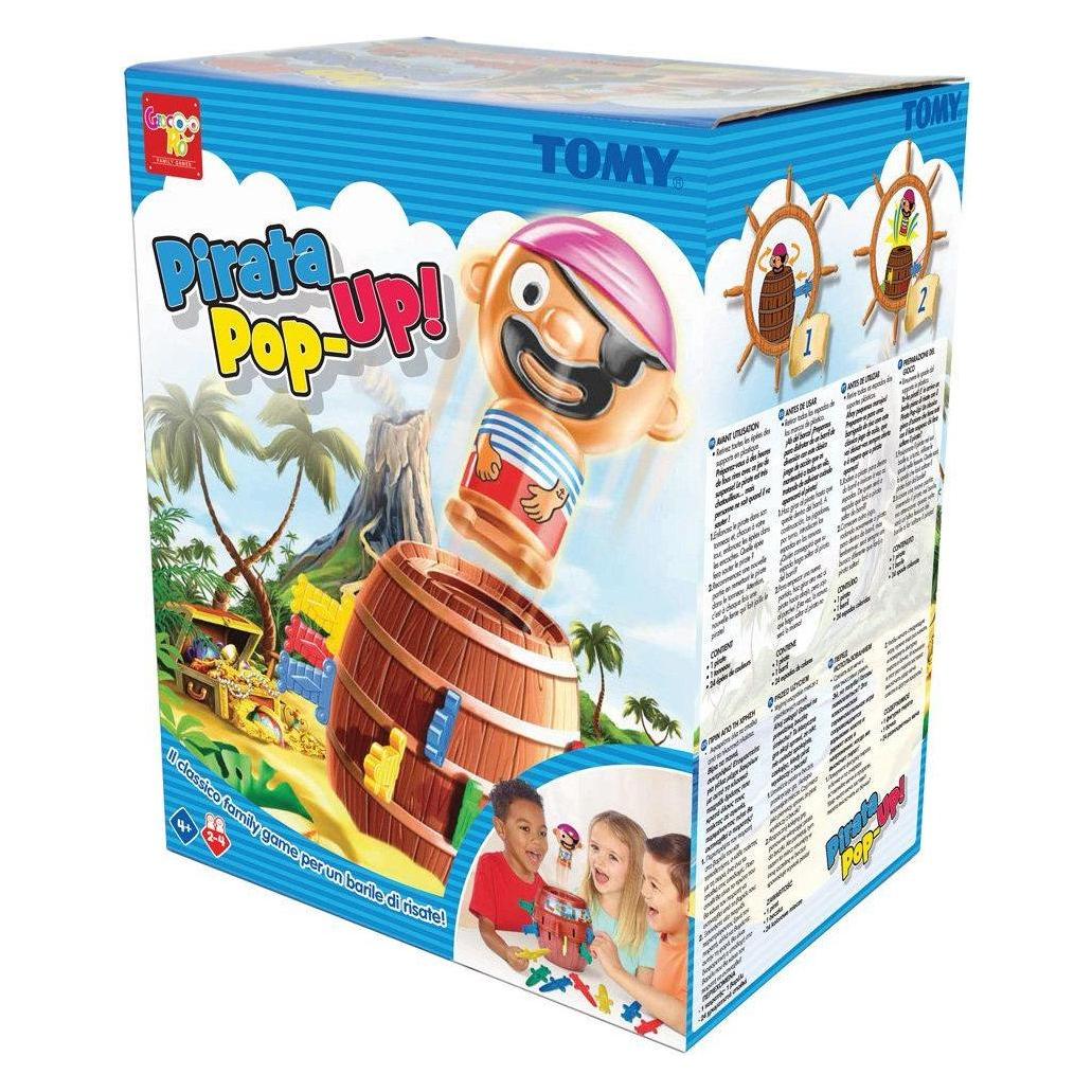 Rocco Giocattoli 21191509 PIRATA POP-UP (Italienisch, 2 - 4 Spieler) (23768)